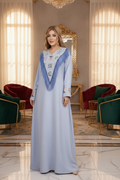 A1058 عبايه استقبال قطن  كود