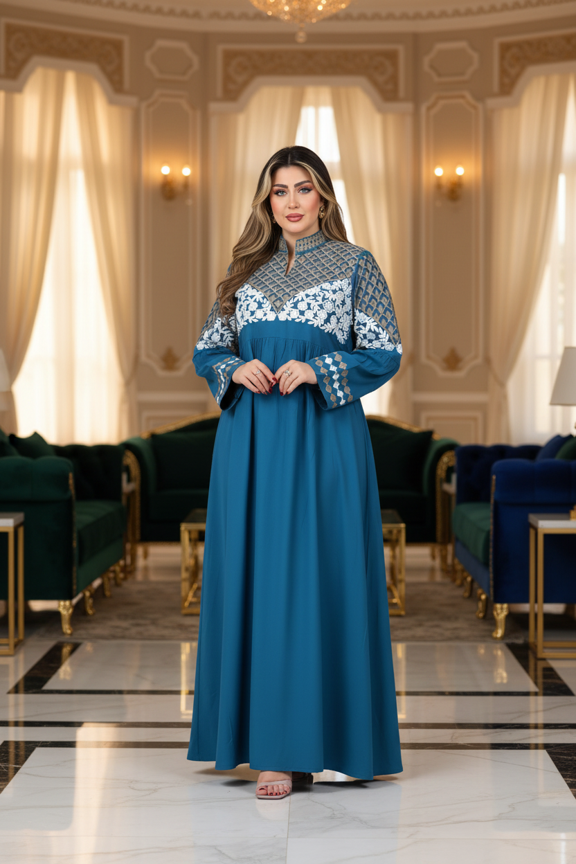 A1013 عبايه استقبال قطن  كود