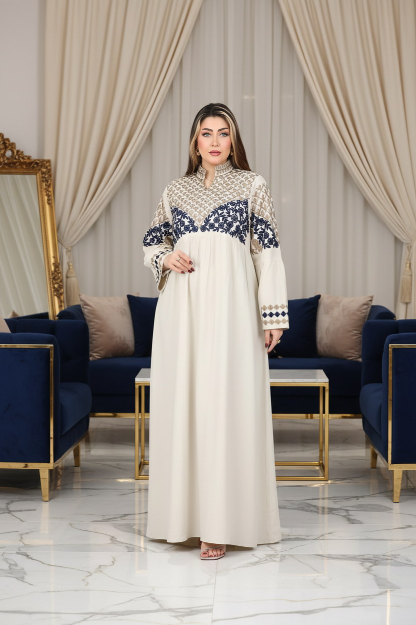 A1013 عبايه استقبال قطن  كود