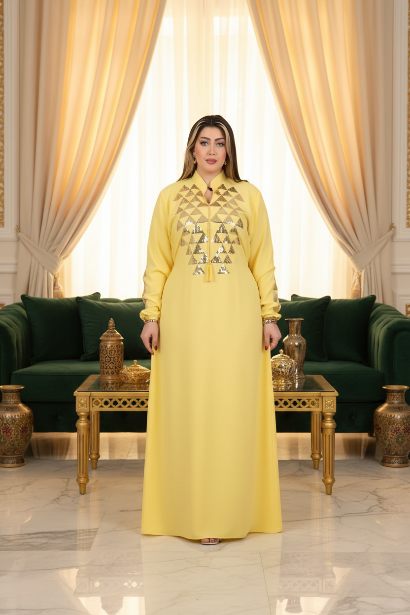 A1014 عبايه استقبال قطن  كود