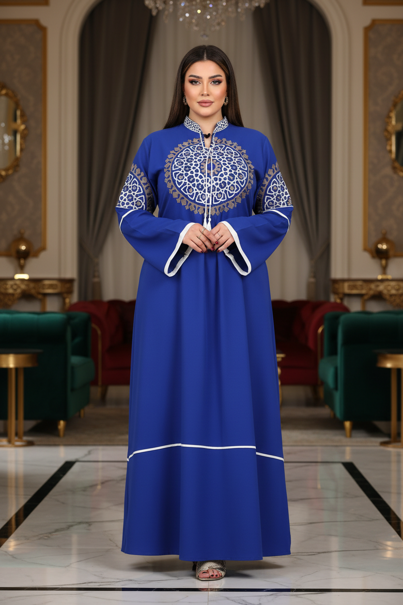 A1016 عبايه استقبال قطن  كود