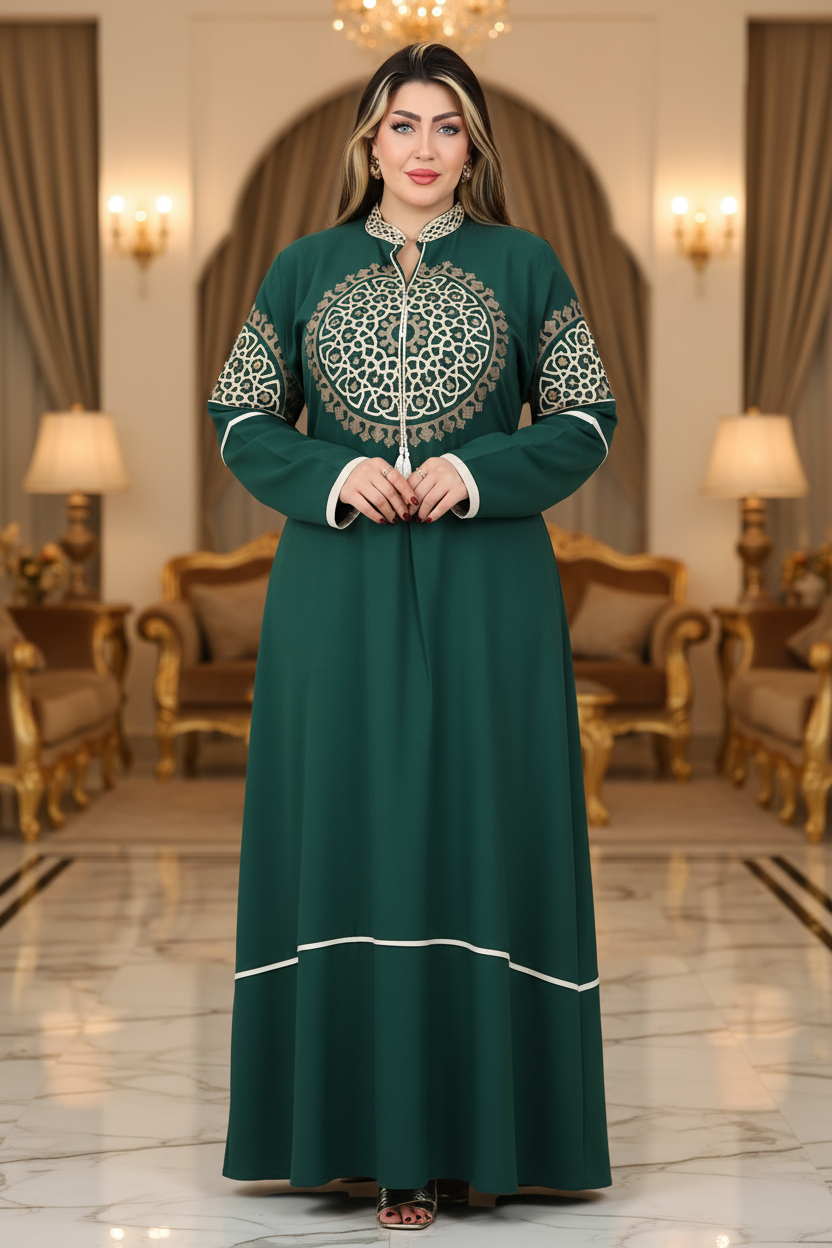 A1016 عبايه استقبال قطن  كود