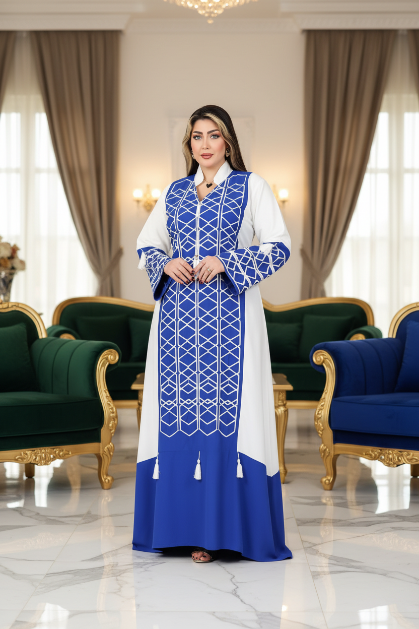 A1010 عبايه استقبال قطن  كود