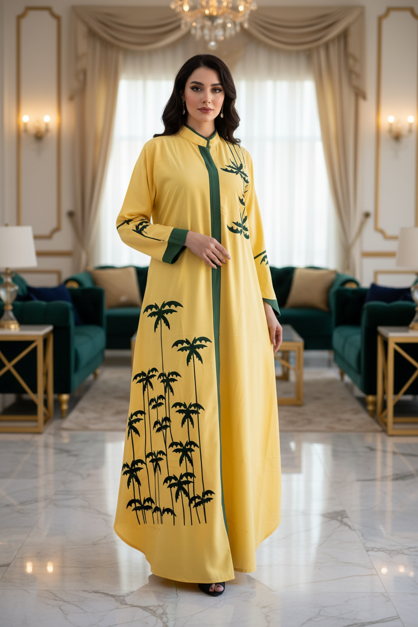 A1040 عبايه استقبال قطن  كود