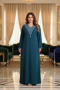 A1038 عبايه استقبال قطن  كود