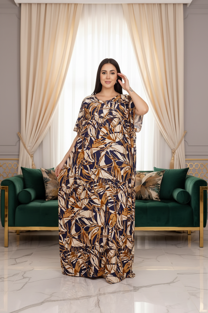 A1055  جلابيىة صيفي حريمي  كود