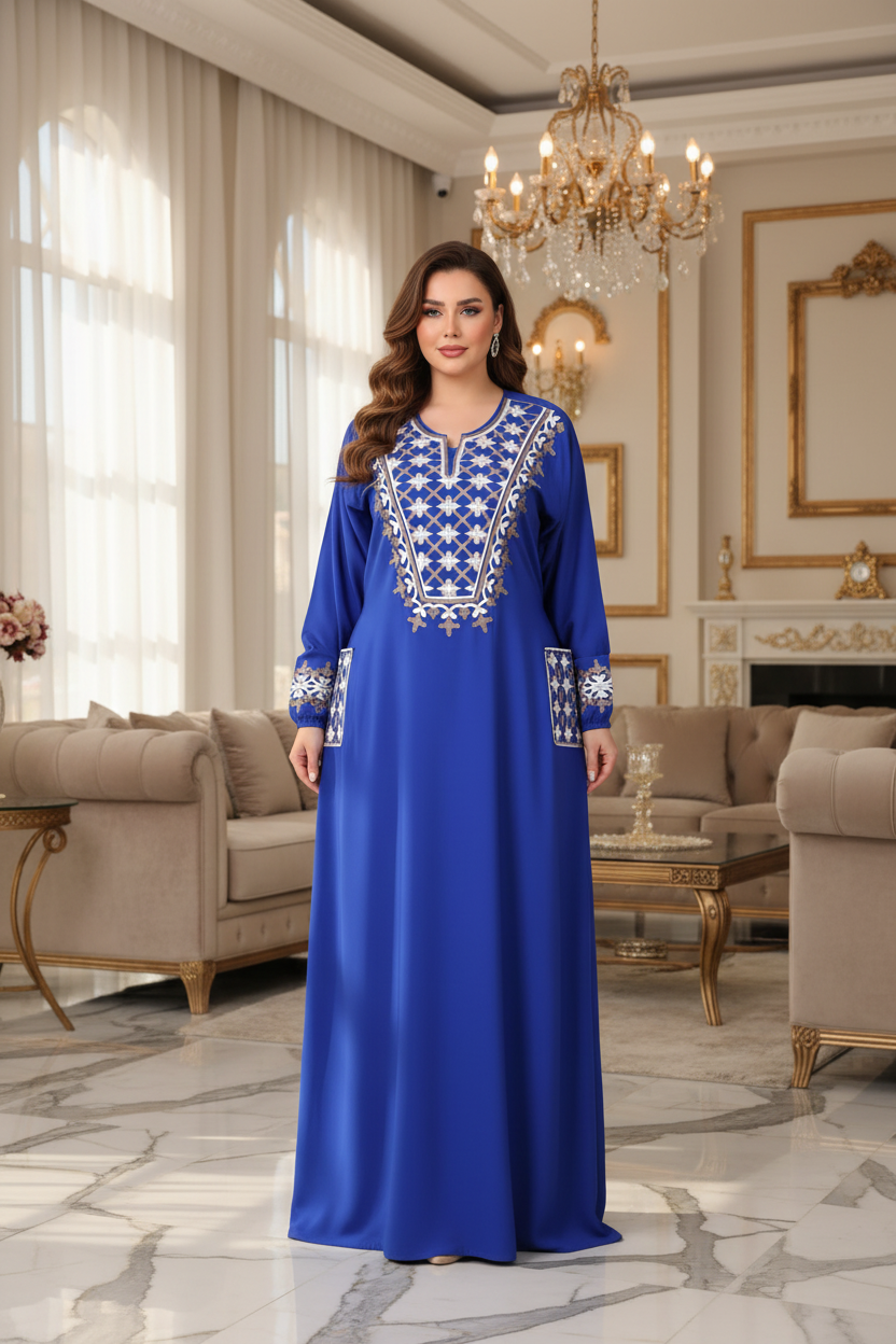 A1023 عبايه استقبال قطن  كود