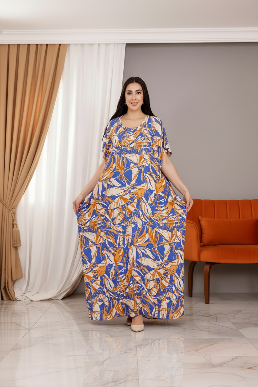 A1055  جلابيىة صيفي حريمي  كود