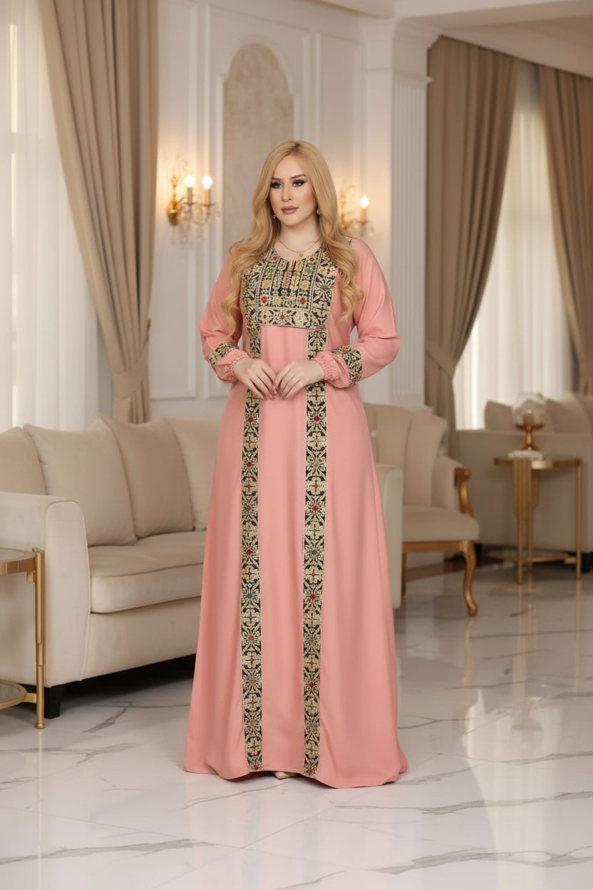 A1044 عبايه استقبال قطن  كود