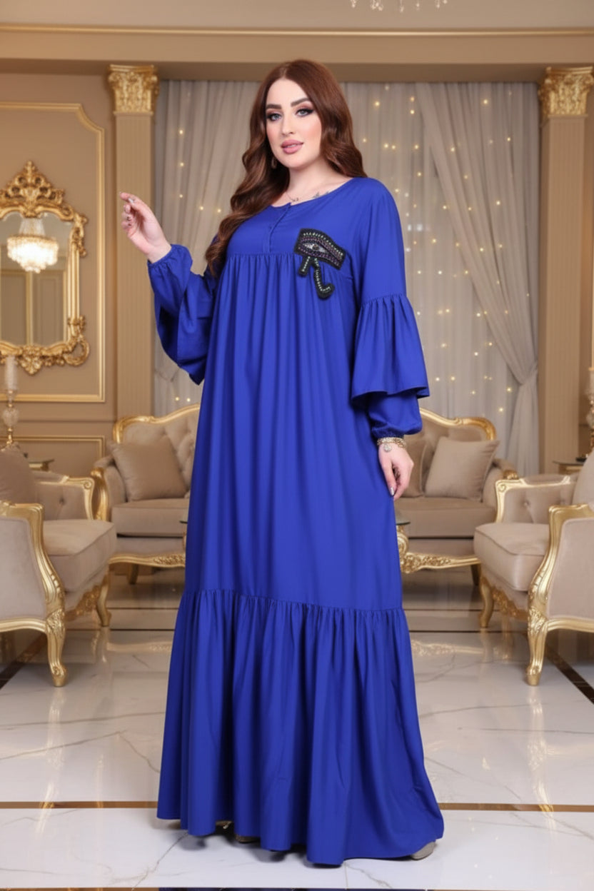 A1041 عبايه استقبال قطن  كود