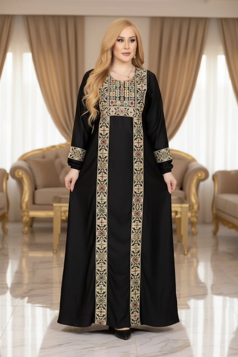 A1044 عبايه استقبال قطن  كود