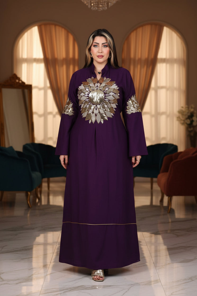 A1012 عبايه استقبال قطن  كود